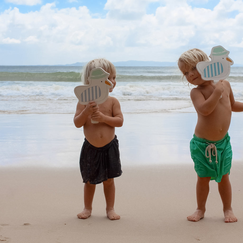 Kids Velcro Beach Bats - Sammy the Seagull