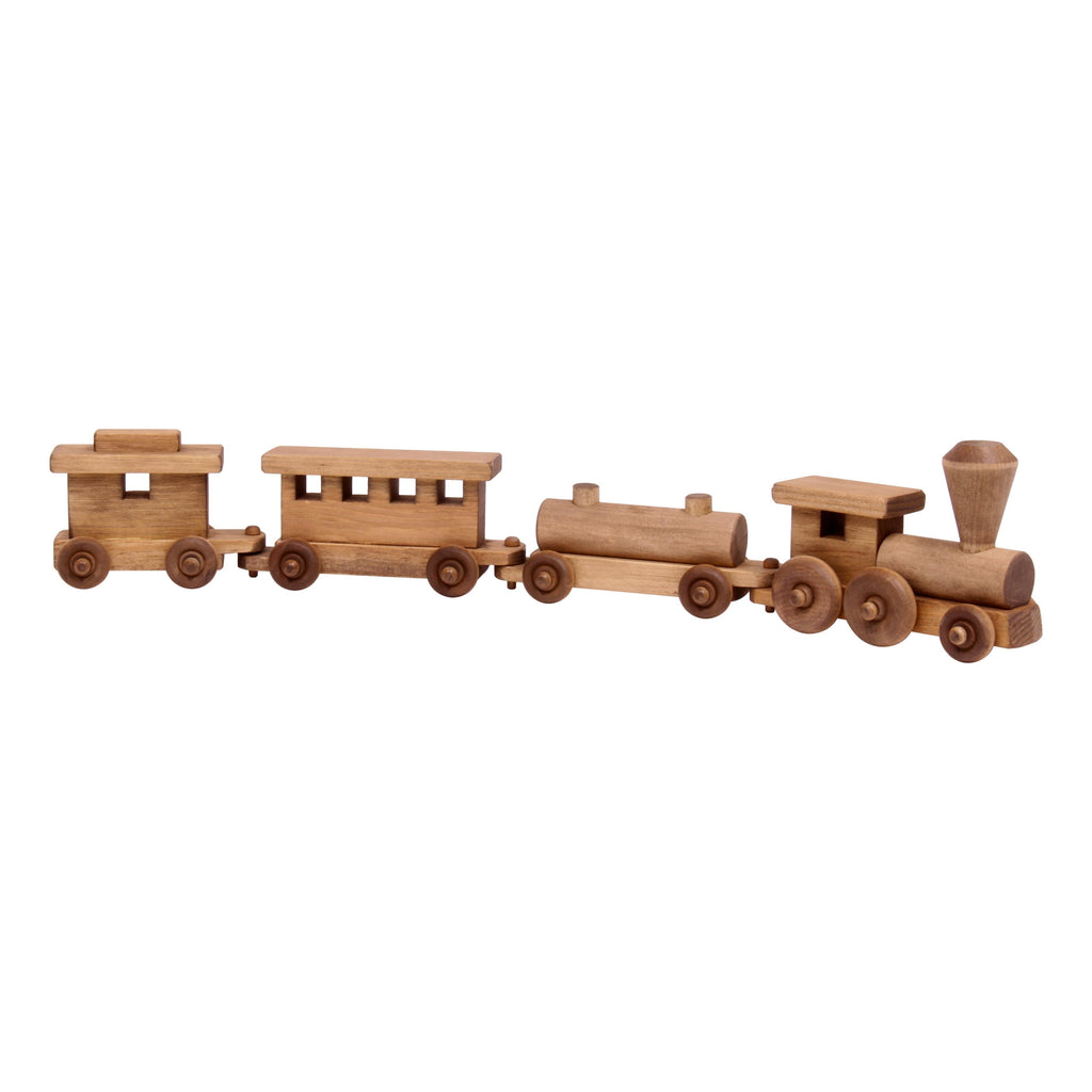 Wooden Toy Train Play Set, 24 Long, Kid-Safe Finish